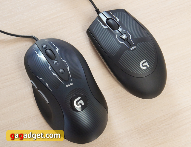Микрообзор игровых мышек Logitech G400s и G100s