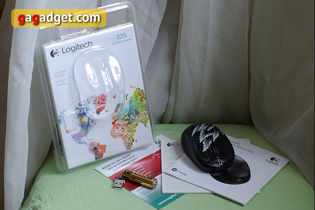 Обзор дизайнерской мышки Logitech M325