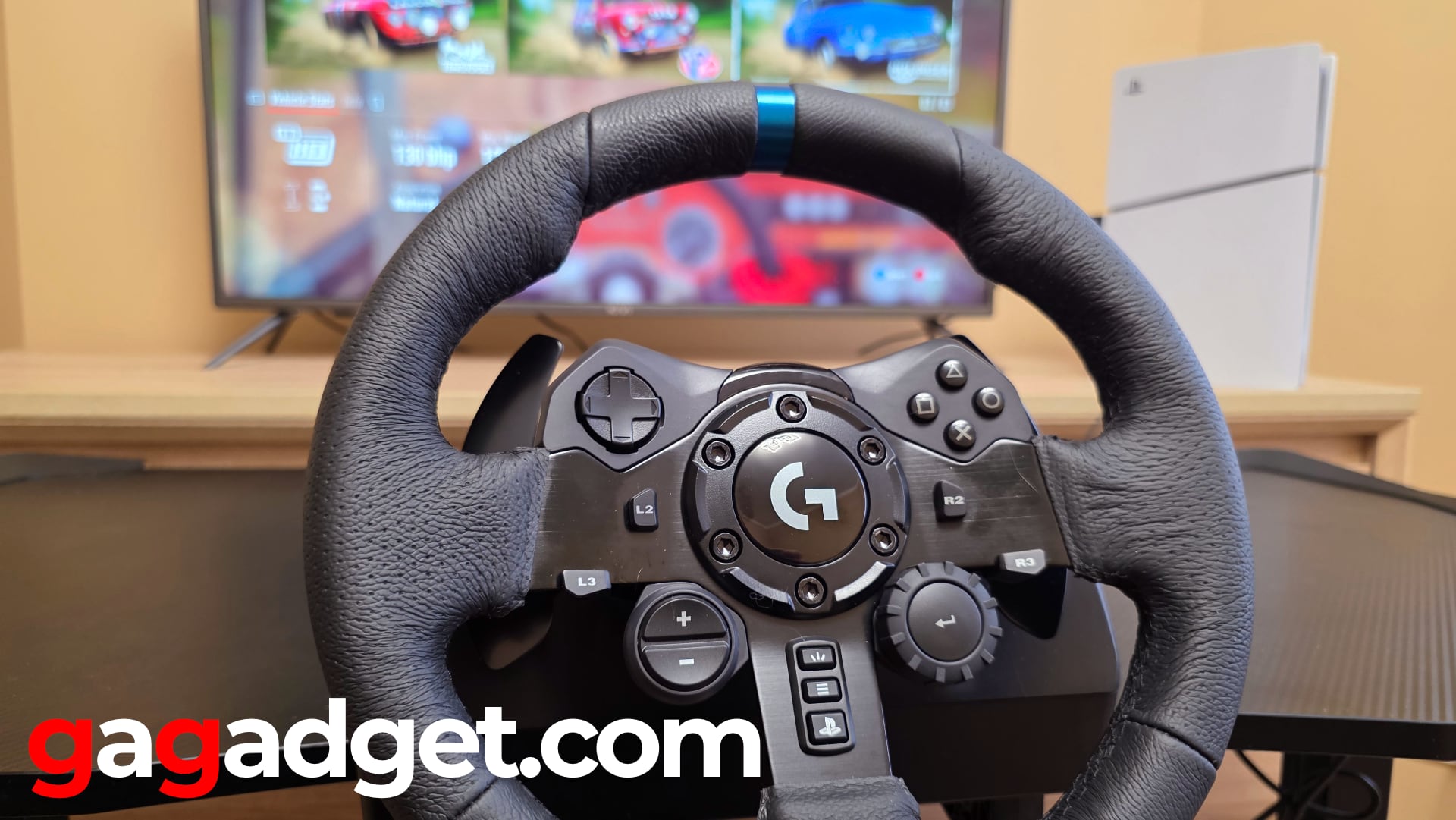 Руль Logitech G923 Система подключения руля Logitech G923