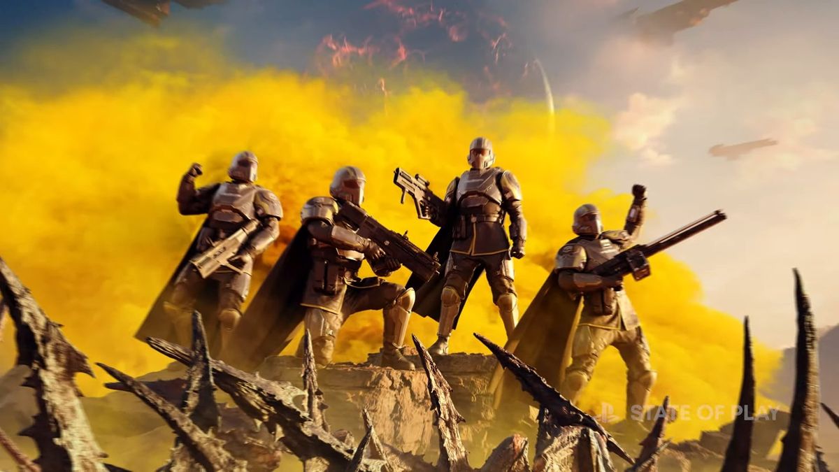 Sony pourrait avoir reporté la sortie du jeu de tir coopératif Helldivers 2