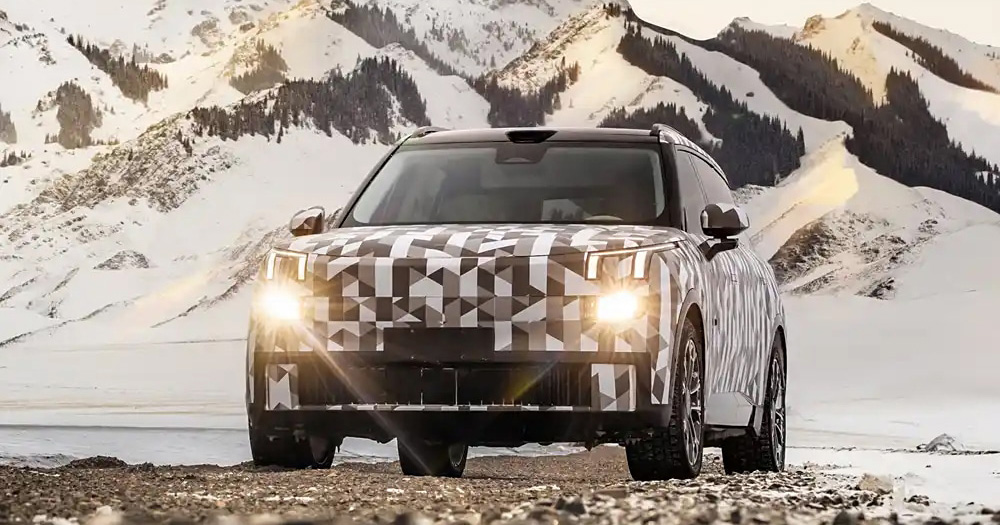 Lynk Co L946 in winter testing
