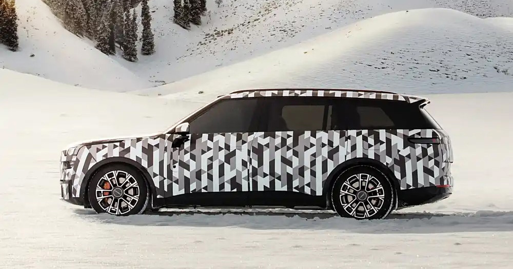 Lynk Co L946 in winter testing