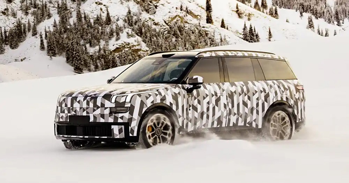 Lynk Co L946 in winter testing
