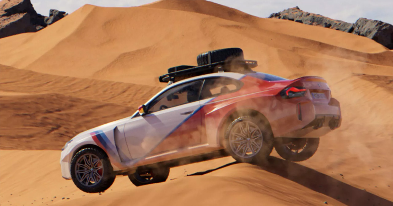 BMW M2 Dakar с вентиляционными отверстиями и внедорожными шинами