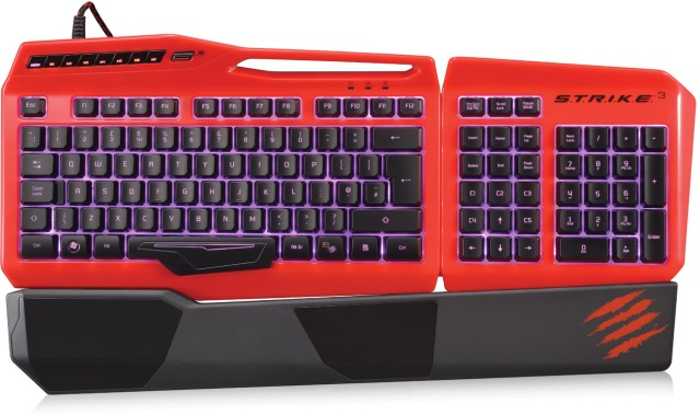 Игровая клавиатура Mad Catz S.T.R.I.K.E. 3 с мембранными переключателями-2