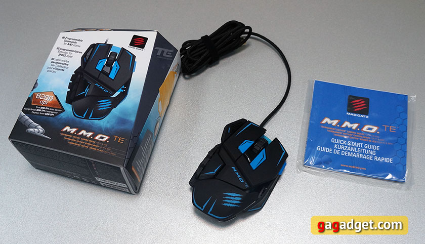 Кнопок много не бывает: обзор геймерской мышки Mad Catz M.M.O. TE-3