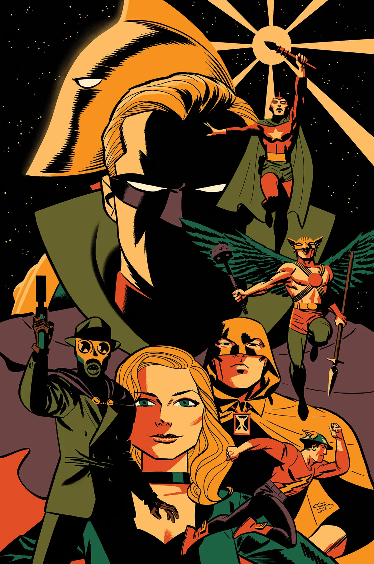 Une page de la nouvelle histoire de l'univers DC