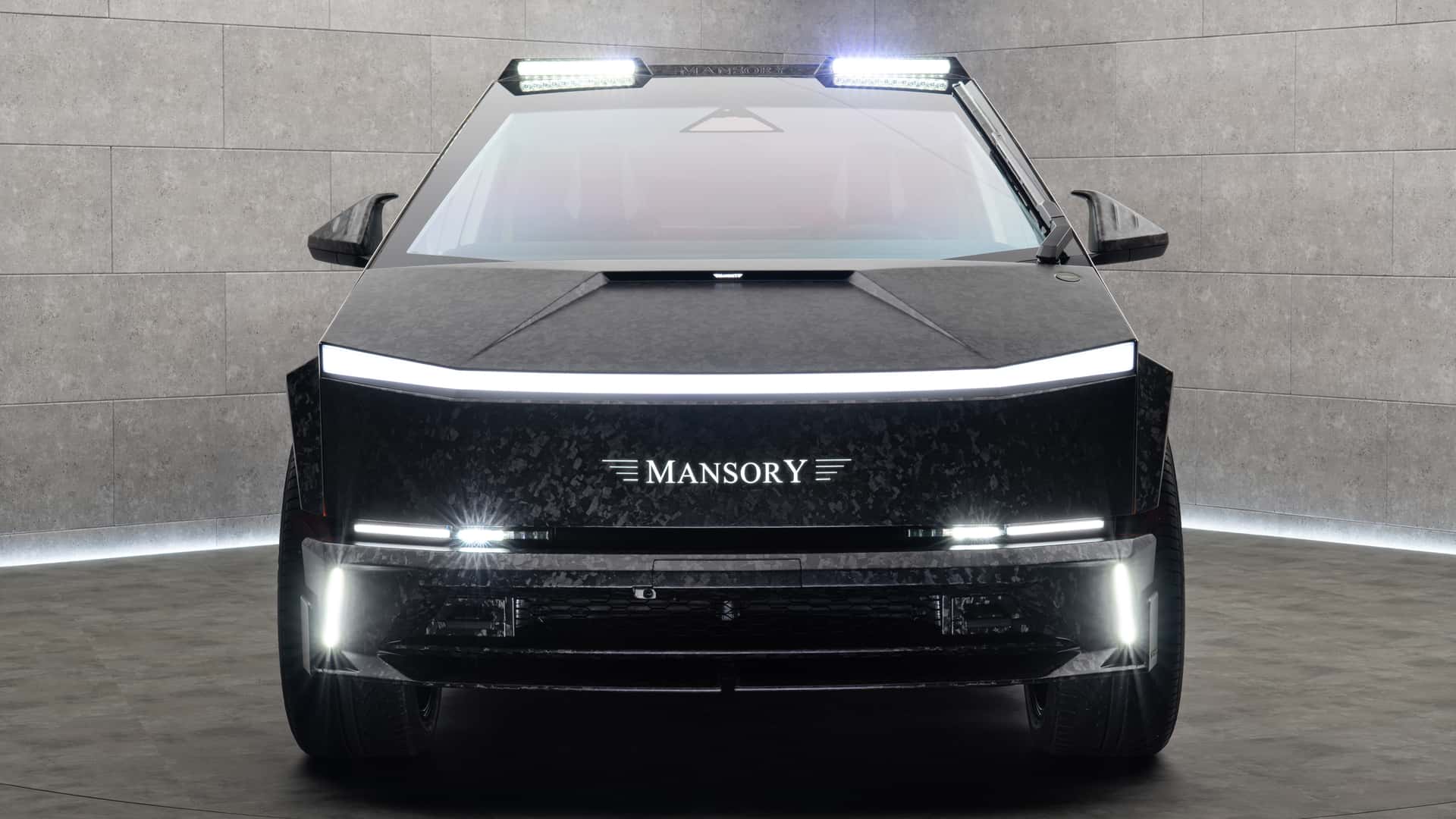 Mansory Elongation Tesla Cybertruck Vue latérale