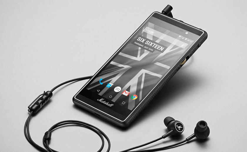 Marshall Headphones выходит на рынок смартфонов с музыкальным Marshall London 