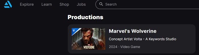 Marvel's Wolverine pourrait sortir dès 2024 : informations importantes trouvées dans le profil de l'artiste conceptuel du jeu-2
