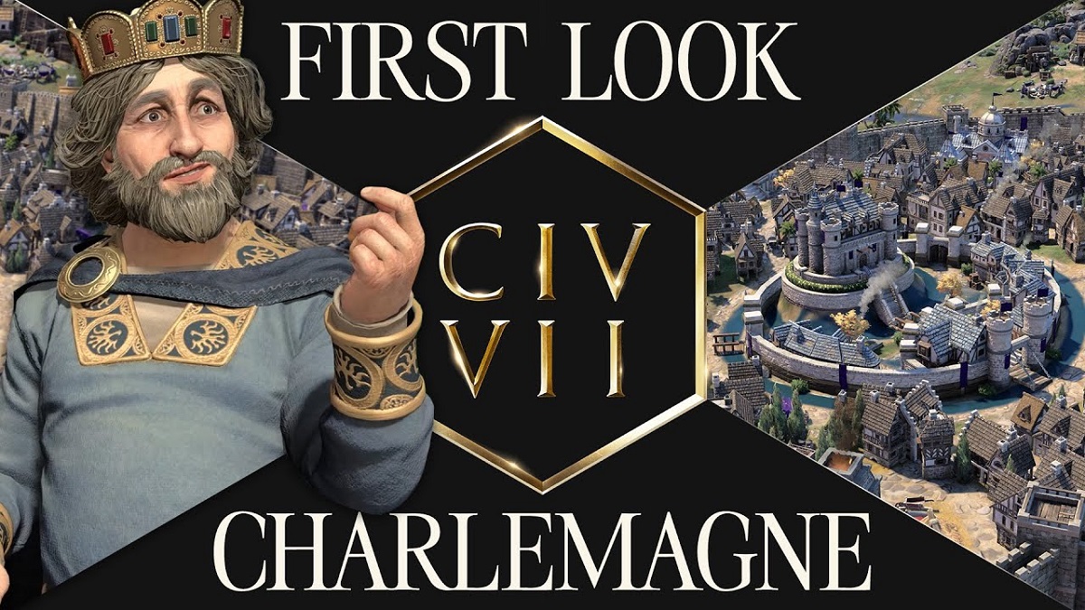 Любитель свят і науки: розробники Sid Meier's Civilization VII представили лідера Франції короля Карла Великого