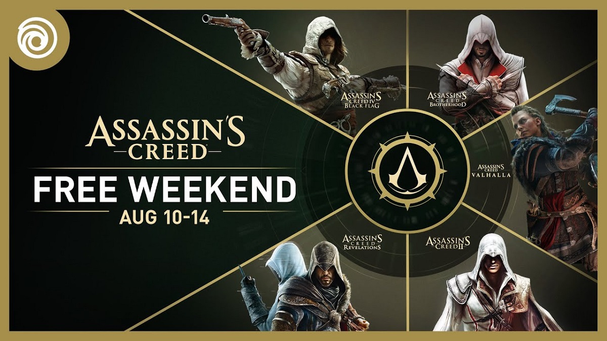 Ubisoft анонсировала бесплатные выходные в пяти играх франшизы Assassin’s Creed и значительные скидки на большинство частей серии