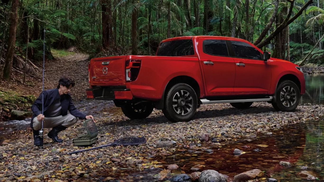 Mazda BT-50 at the Thailand Motor Show