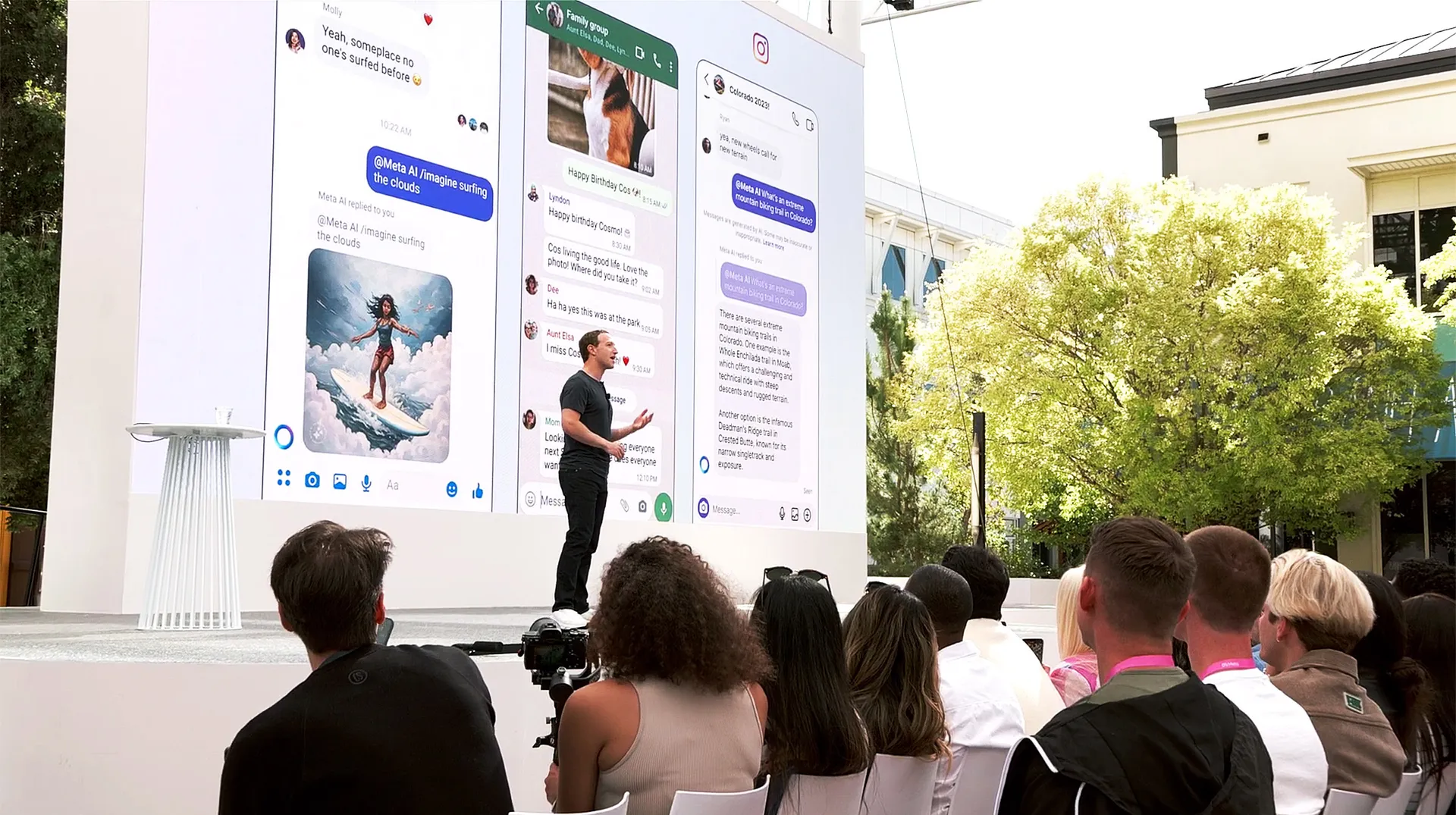 Meta unveiled chatbots with artificial intelligence-based "personality" for Messenger