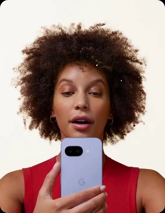 Рендер Google Pixel 9a у кольорі Peony
