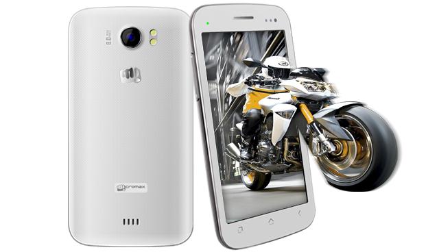 Недорогой смартфон Micromax A110Q Canvas 2 Plus с 5-дюймовым дисплеем 854х480