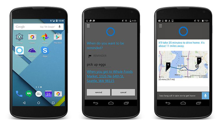 Microsoft готовит к выпуску голосовой помощник Cortana для Android и iOS-2