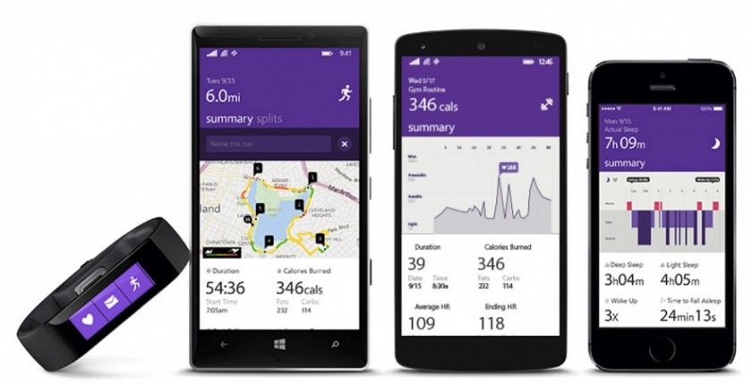 Фитнес-браслет Microsoft Band: голосовой помощник Cortana и оплата кофе Starbucks в придачу-4