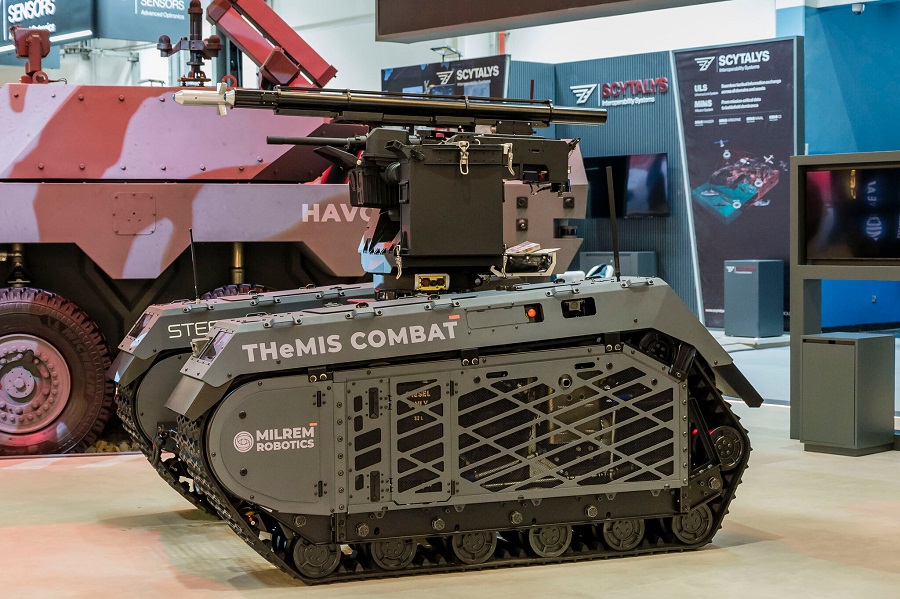 THeMIS Combat technology from Milrem Robotics