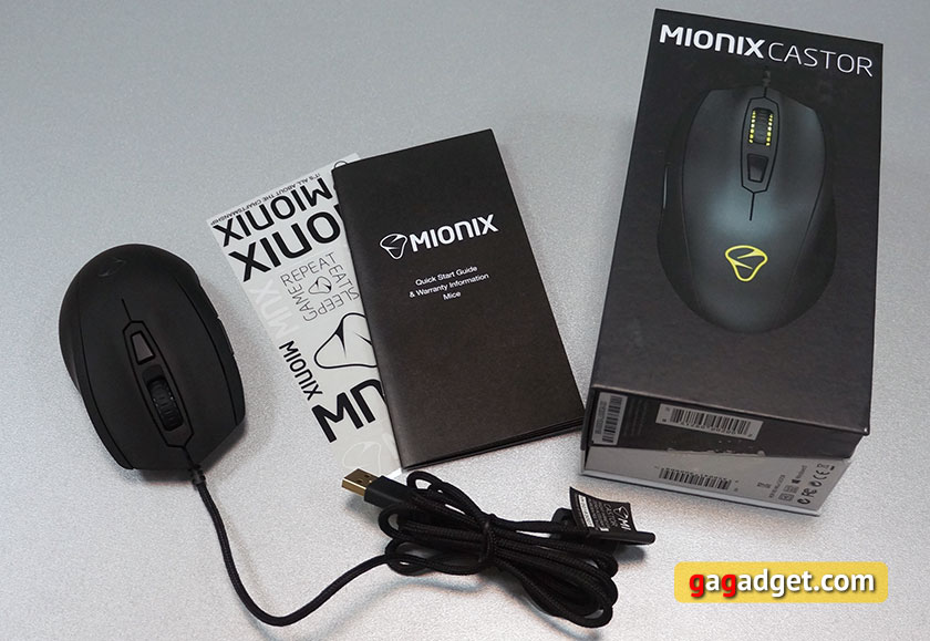Обзор геймерской мышки Mionix Castor и поверхности Sargas 320-4