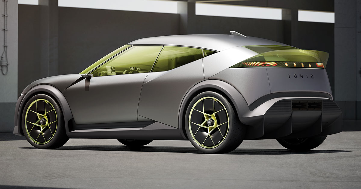Hyundai Concept Three задній вигляд