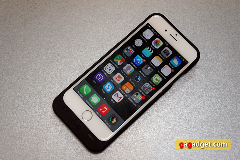 Обзор чехла-аккумулятора Mobee Magic Case 6 с беспроводной зарядкой для iPhone 6
