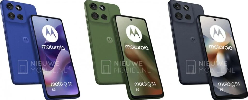 Moto G56 5G - options de couleur