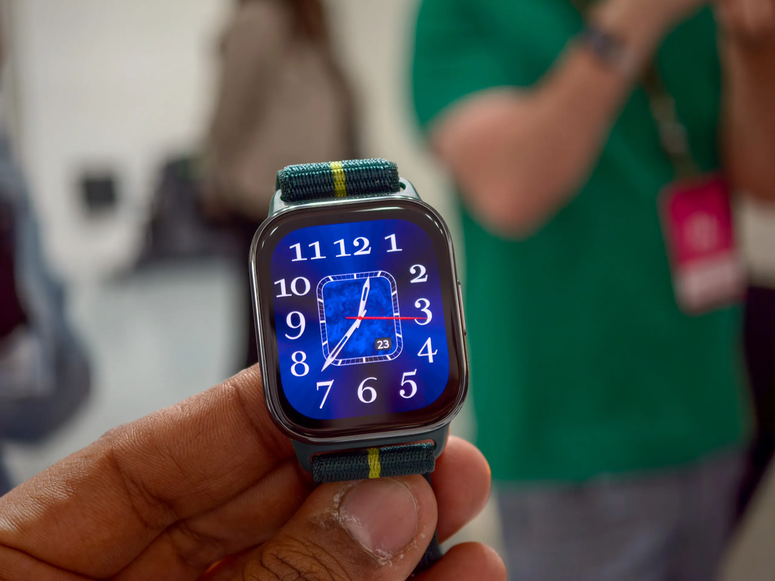 Moto Watch Fit 2025, функції на екрані