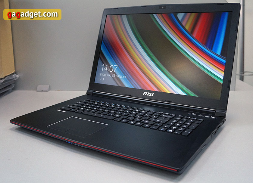Обзор геймерского ноутбука MSI GP72 2QE Leopard Pro