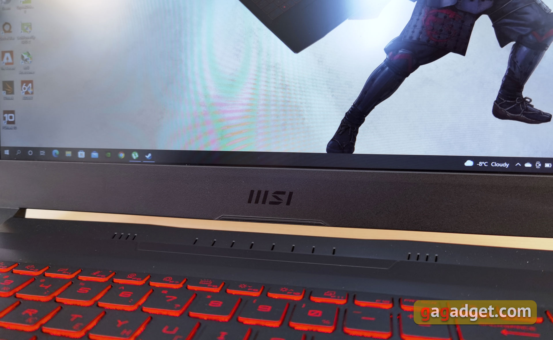 MSI Katana GF66 11UD review: a practical weapon for a virtual samurai-15