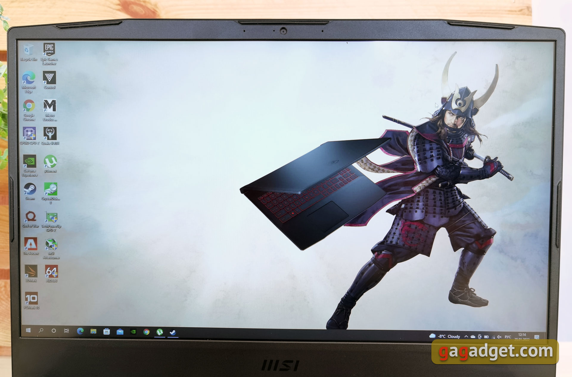 MSI Katana GF66 11UD review: a practical weapon for a virtual samurai-23