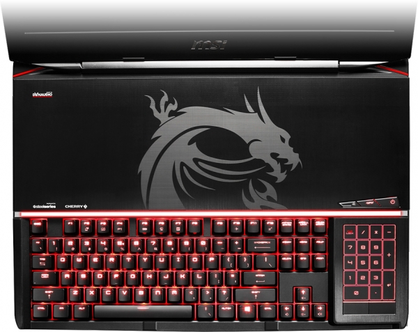 Геймерский ноутбук-тяжеловес MSI GT80 Titan с механической клавиатурой и двумя Geforce GTX 980M-2