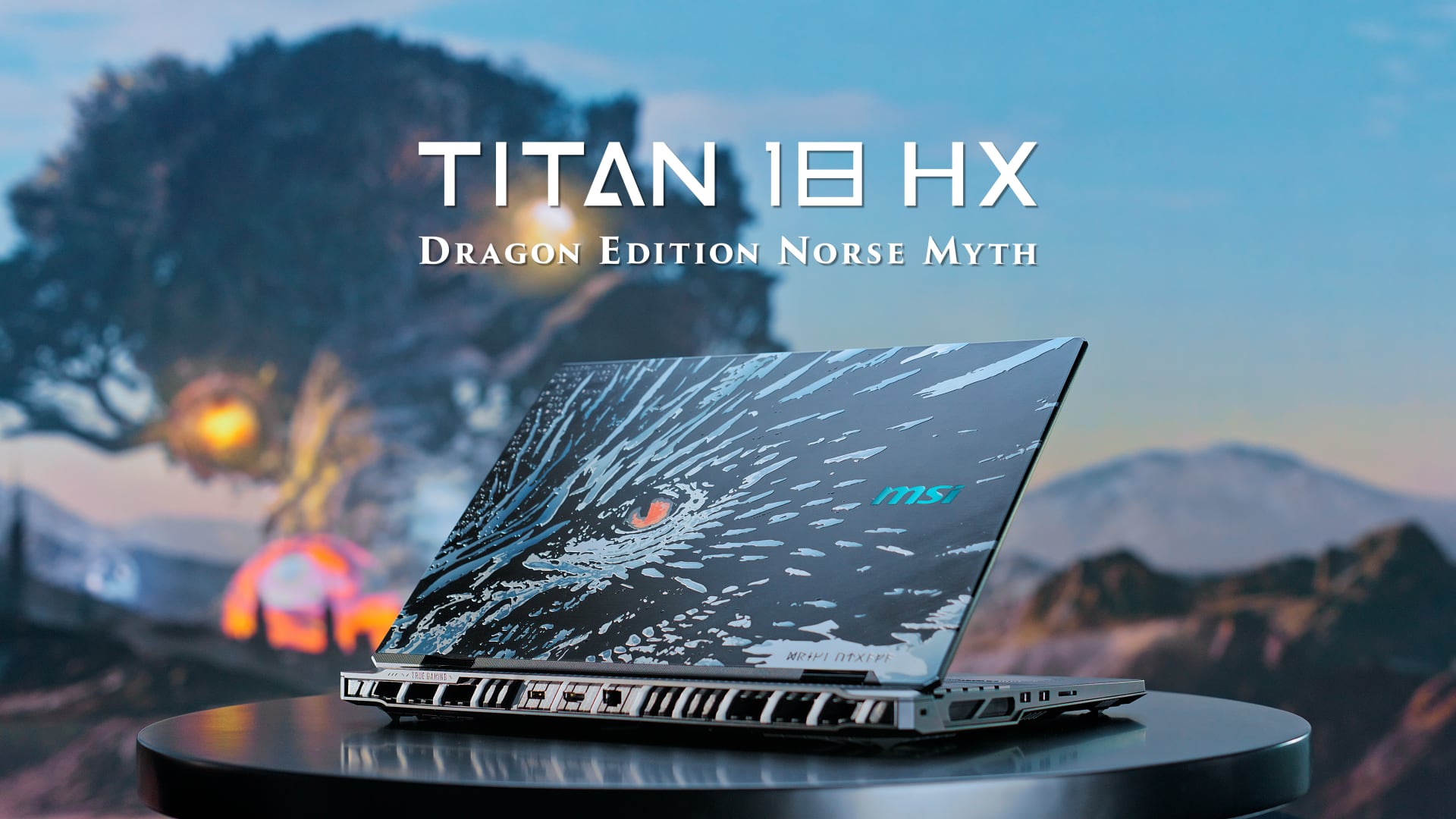 Titan 18HX laptop. Illustration: MSI