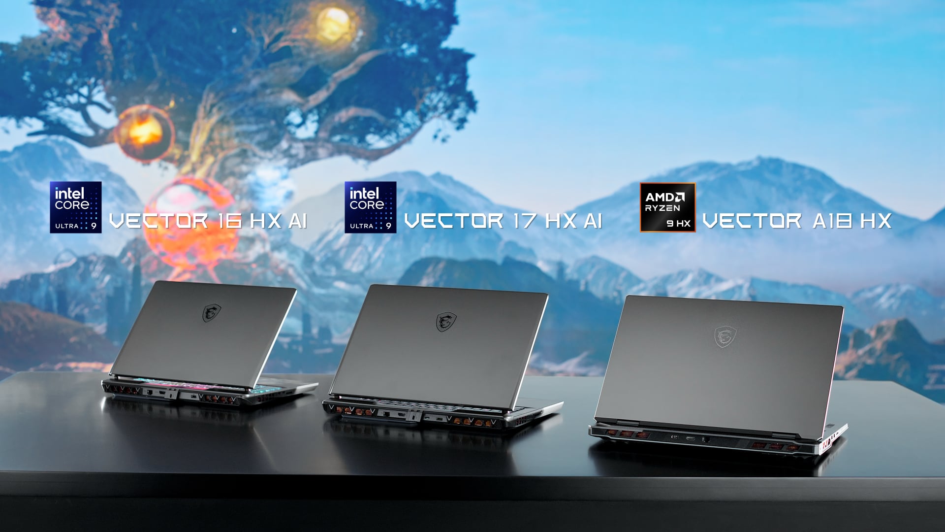 Vector series laptop. Illustration: MSI