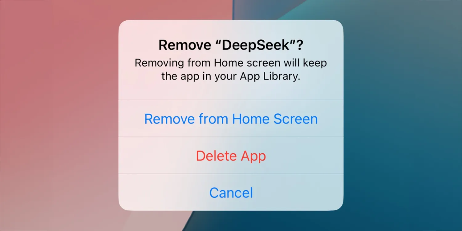 Problèmes de sécurité dans DeepSeek pour iOS