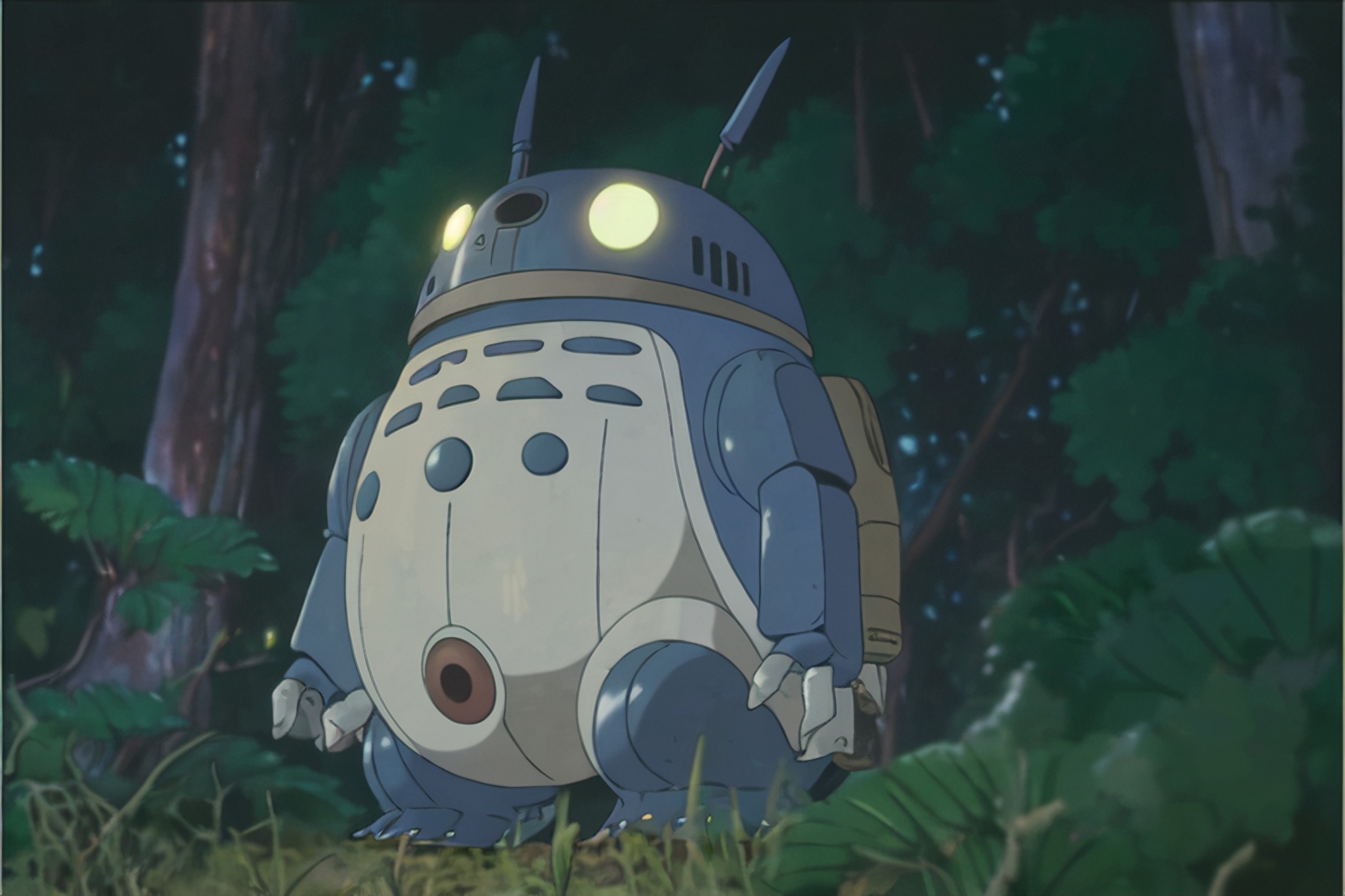 Nijijourney neural network depicts iconic Star Wars characters in Studio Ghibli style-11