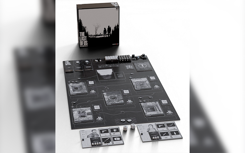 Naughty Dog announced the board game The Last of Us: Escape the Dark in black and white style. It will have simple rules with an emphasis on cooperative passing-2