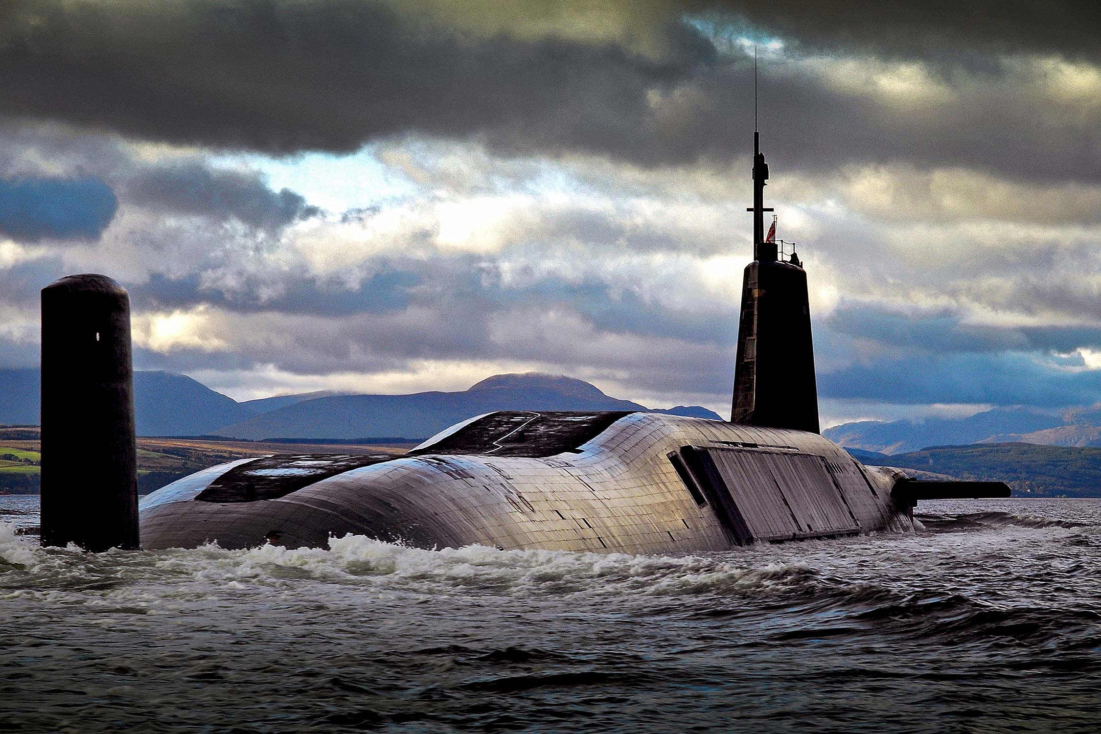 HMS Vengeance, a Vanguard-class submarine