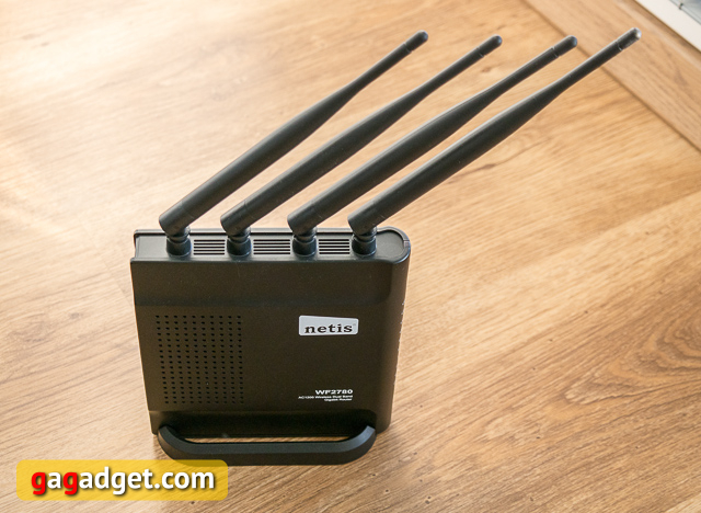 Обзор роутера netis WF2780 с поддержкой 802.11ac
