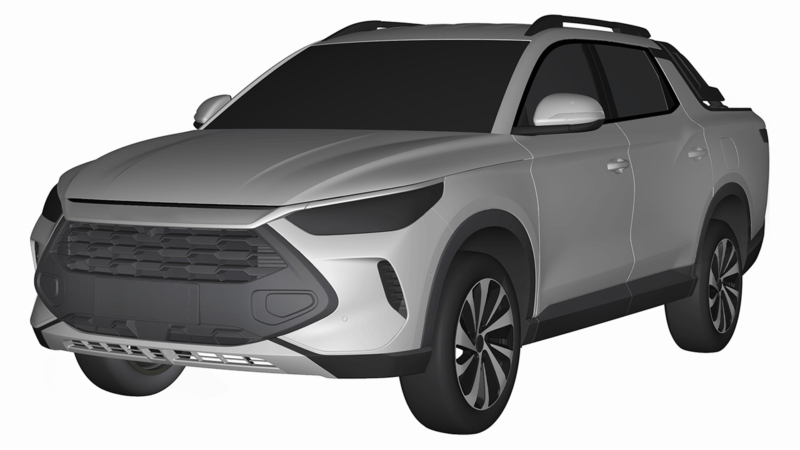 Изображение нового пикапа BYD - 2