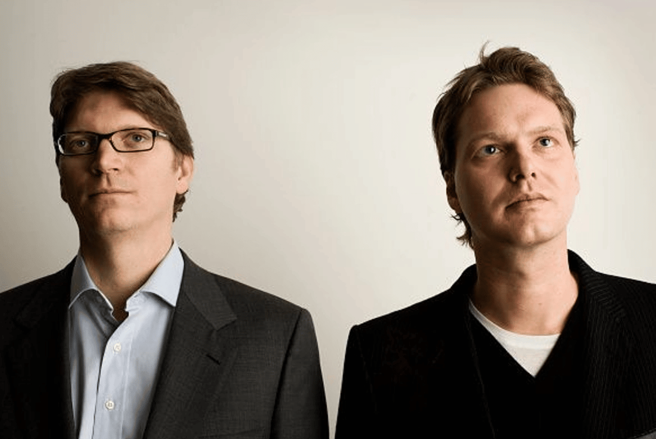 Niklas Zennström (left) and Janus Fries (right). Illustration: eu-startups.com