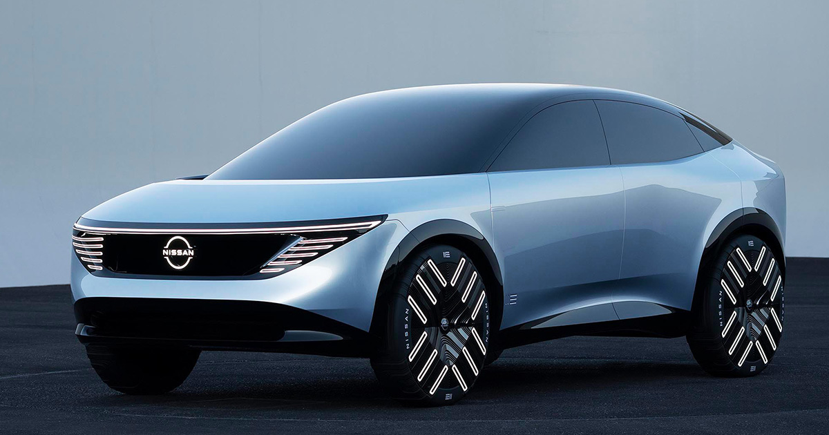 Nissan Chill-Out concept, a precursor to a production electric crossover vehicle