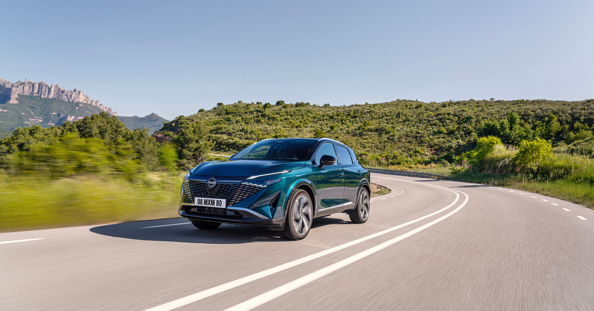 Nissan Qashqai на испытаниях