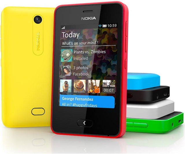 Бюджетный сенсорный телефон Nokia Asha 501-2 Бюджетный сенсорный телефон Nokia Asha 501-2