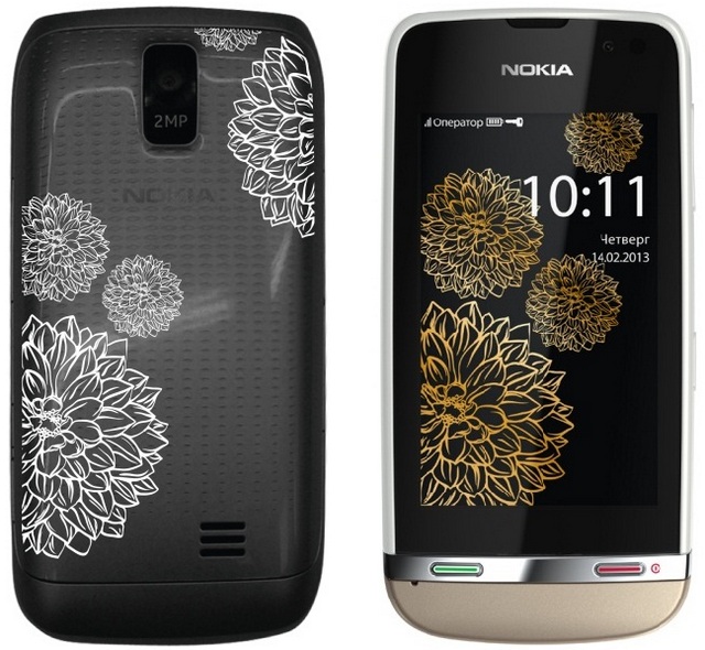 Пора готовиться к 8 марта: дамская линейка тачфонов Nokia Asha Charme-3 Пора готовиться к 8 марта: дамская линейка тачфонов Nokia Asha Charme-3