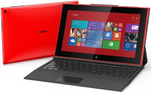 Обложка-клавиатура Nokia Power Keyboard для планшета Lumia 2520 и беспроводная зарядка Nokia DC-50