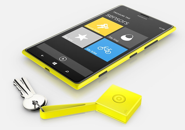 NFC-брелок для рассеянных Nokia Treasure Tag