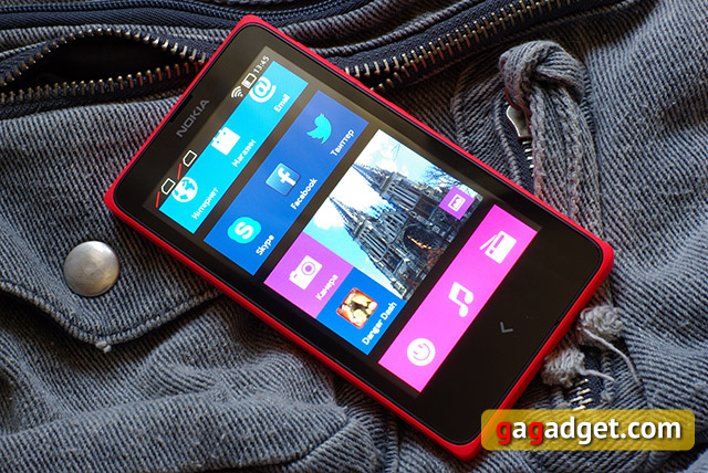 Обзор смартфона Nokia X-8