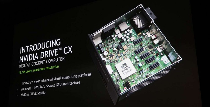NVIDIA представила автомобильные платформы Drive PX и Drive CX на Tegra X1