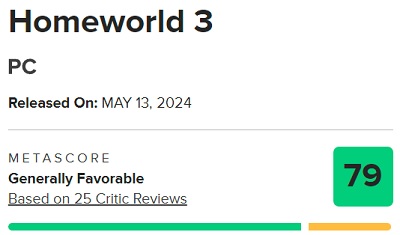 The long wait was not in vain: critics are happy with space strategy game Homeworld 3 and give the game high marks-2